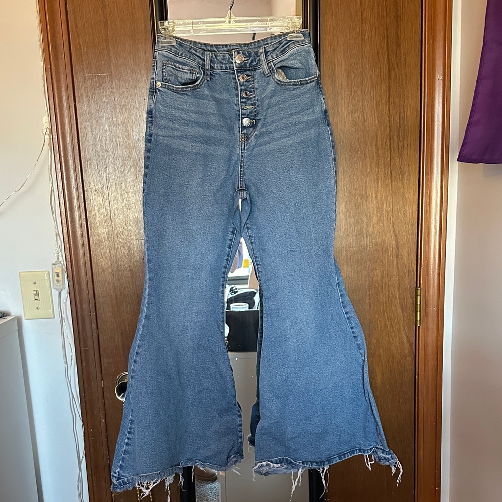 Wild Fable High-Rise Blue Flare Jeans